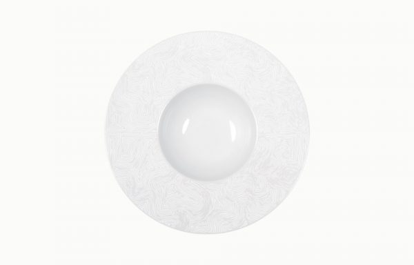 Assiette gourmet Cristal 25 cm