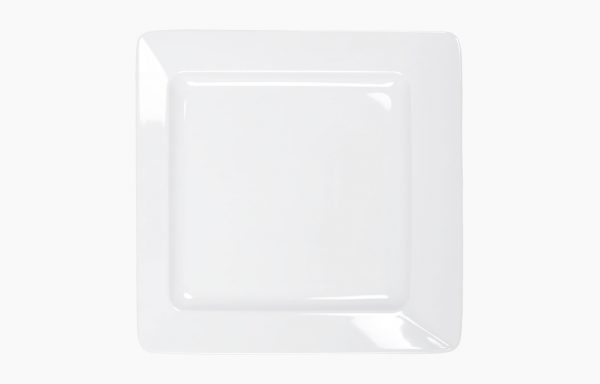 Assiette carrée Saphir 26 cm