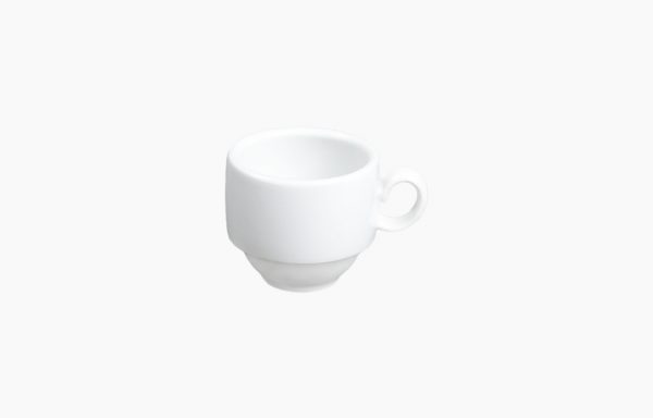 Tasse empilable Albâtre 90 ml