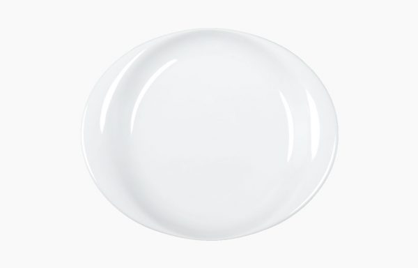 Assiette Albâtre 25 × 21 cm
