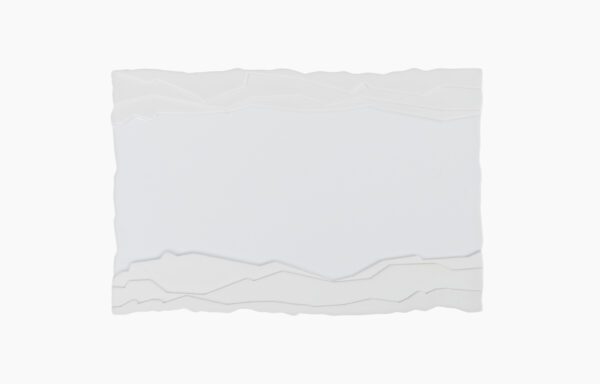 Assiette rectangulaire Ambre 26 × 18 cm