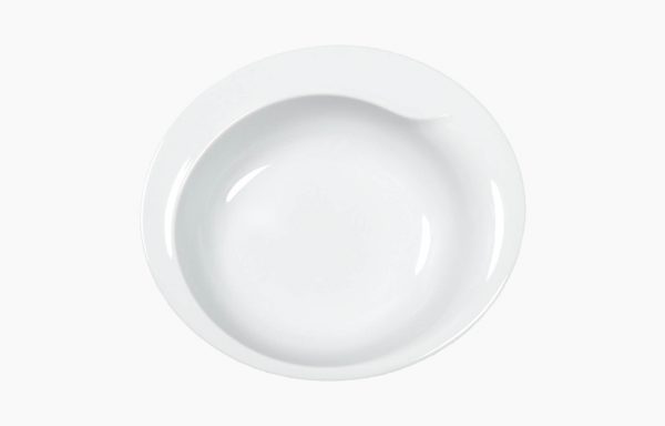 Assiette creuse Calcite 20 × 18 cm