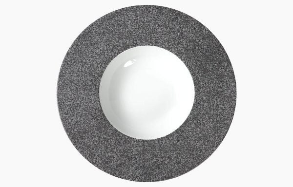 Assiette creuse Granit 29 cm