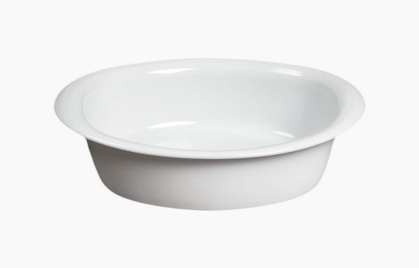 Plat à four ovale Jade 21 × 16 cm