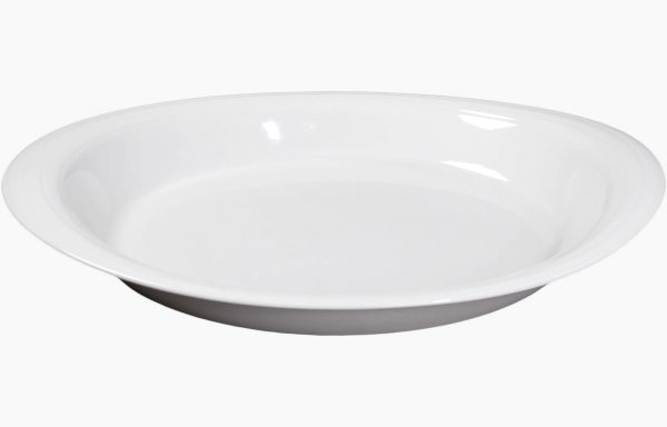 Plat ovale Jade 41 × 32 cm