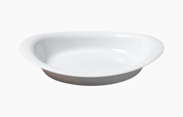 Plat ovale Jade 26 × 21 cm