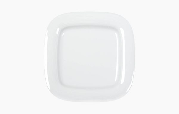 Assiette carrée Jade 24 cm
