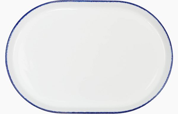 Plat Jaspe 34 × 23 cm