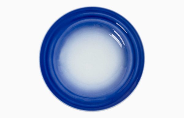 Assiette creuse Nacre Aigue-Marine 28 cm