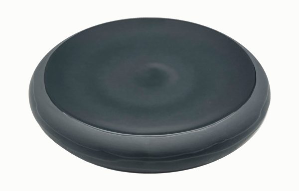 Assiette ronde Obsidienne Ø 30 cm
