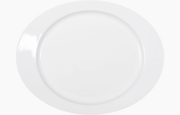 Plat ovale Saphir 38 cm