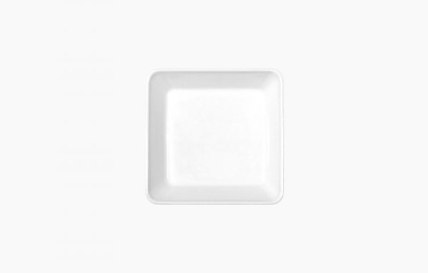 Assiette carrée Silex 12 cm