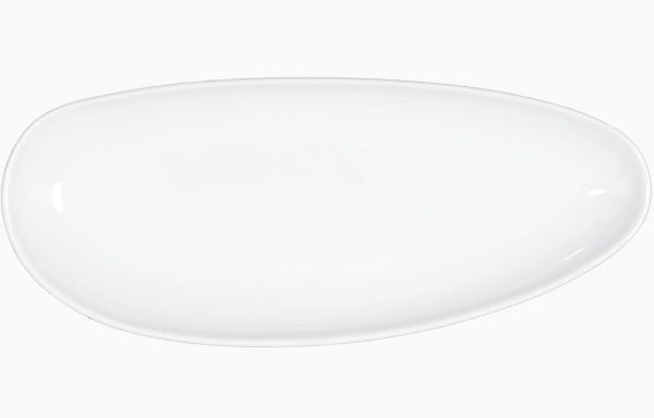 Assiette longue Topaze 32 × 14 cm