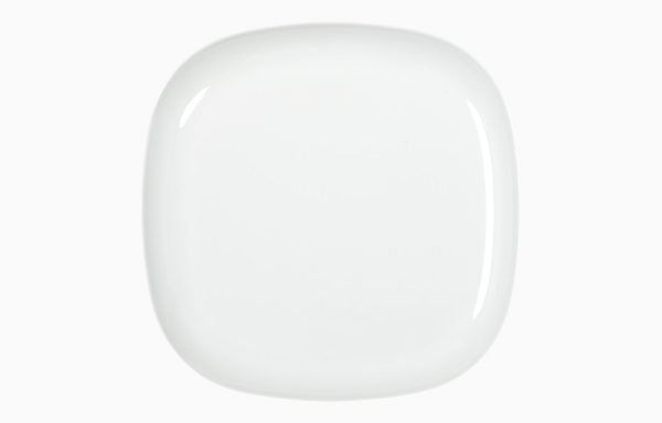 Assiette carrée Topaze 26 cm