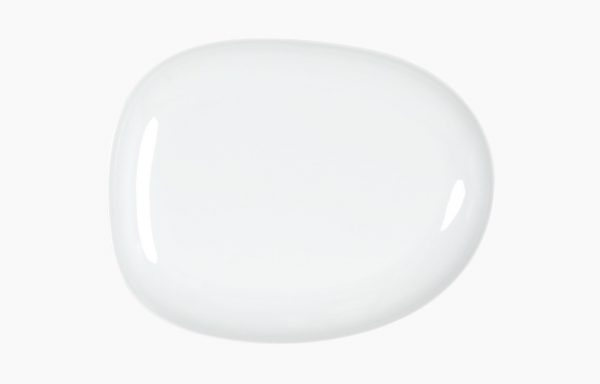 Petite assiette Topaze 22 × 18 cm