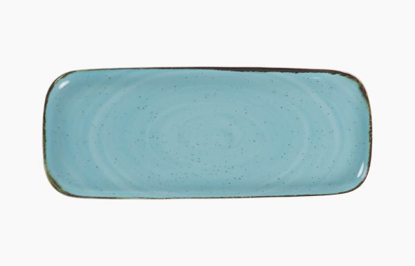 Assiette rectangulaire Tourmaline 31 × 13 cm